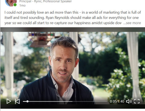 Ryan Reynolds Delivers a Marketing Master Class